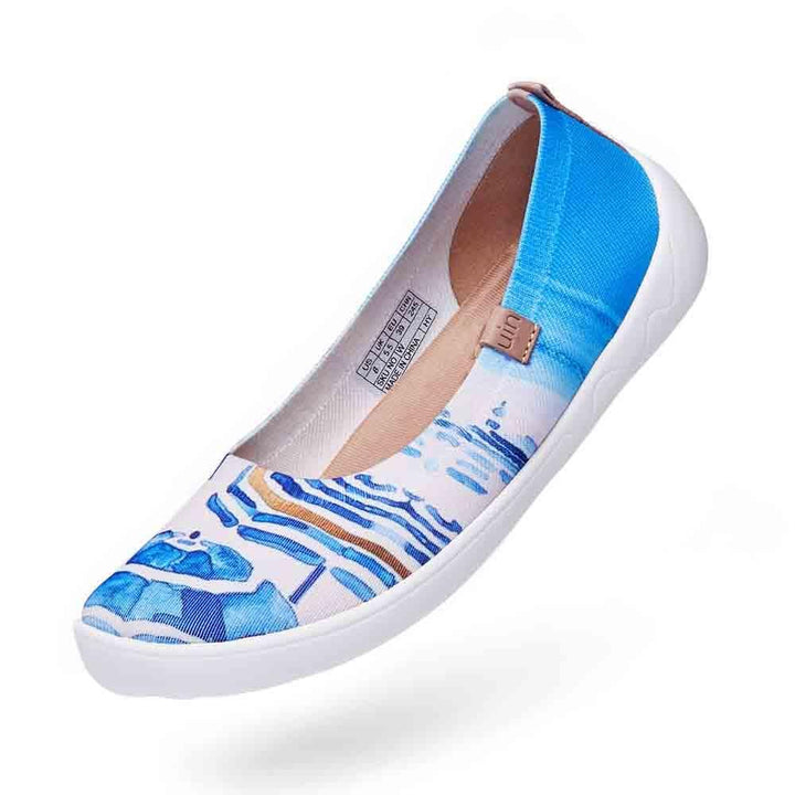 UIN Footwear Women Beach Umbrella Canvas loafers