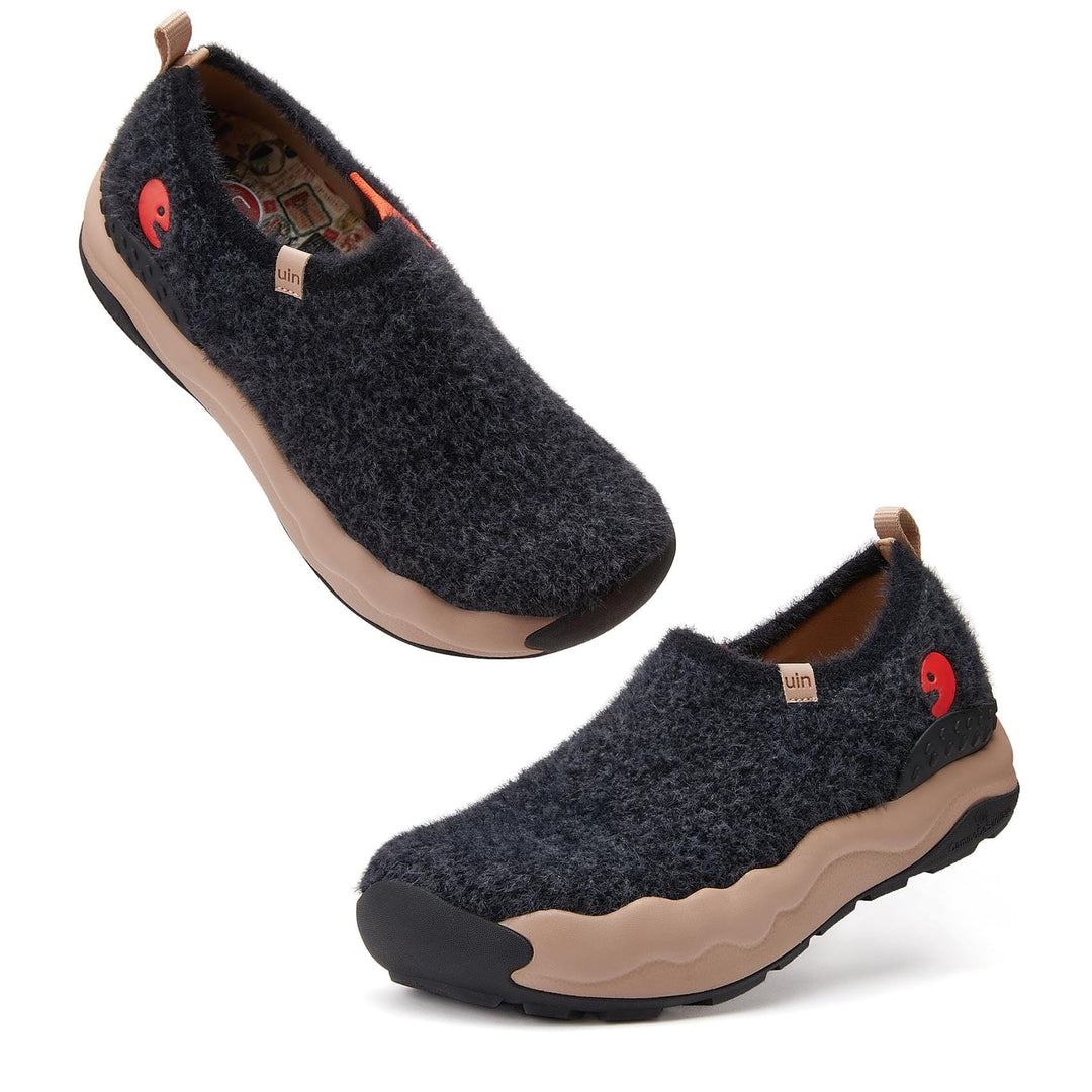 UIN Footwear Women Bouncing Black Toledo XI Women Canvas loafers