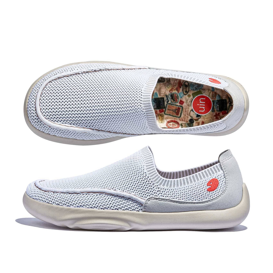 UIN Footwear Women Bright White Mojacar I Women Canvas loafers