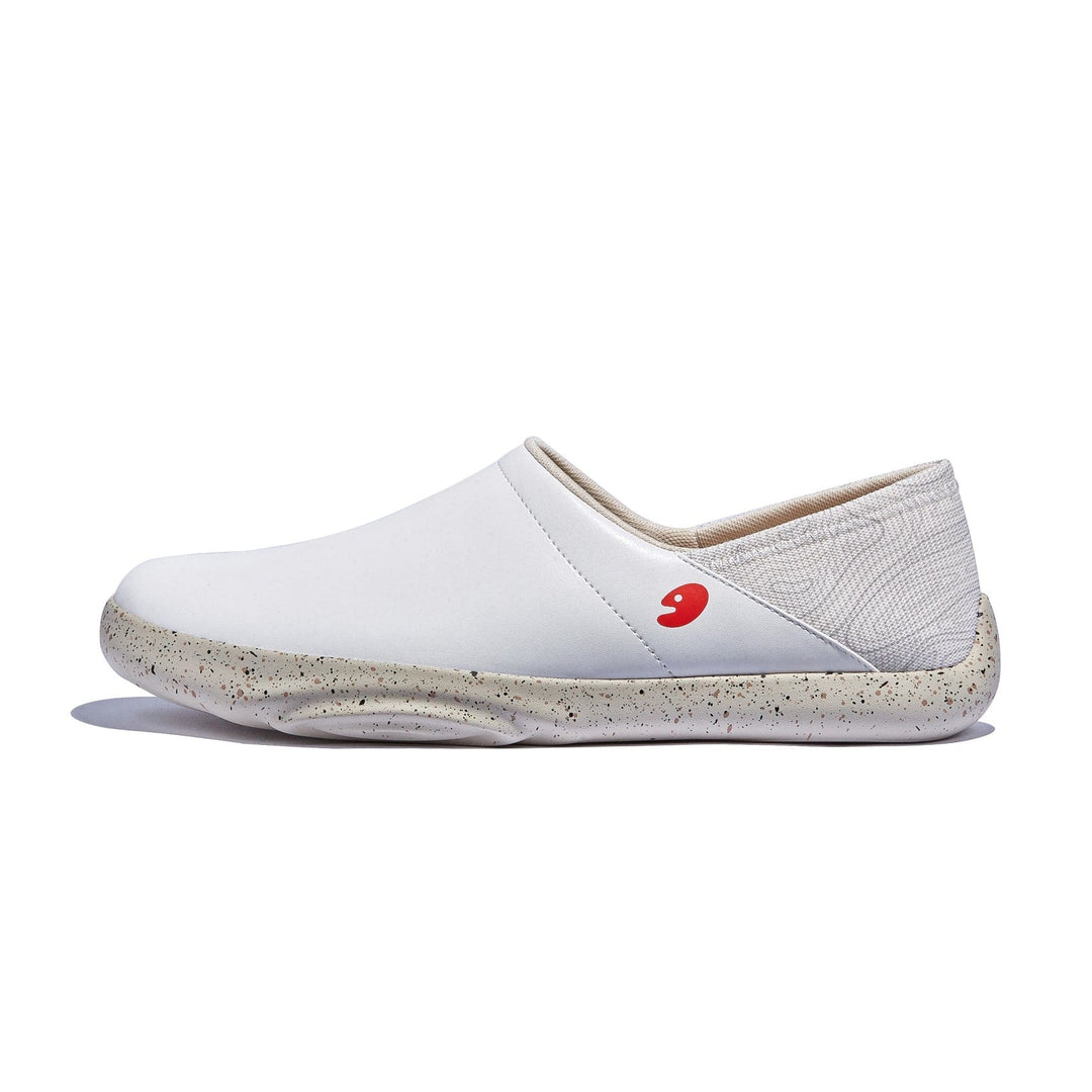 UIN Footwear Women Bright White Mojacar II Women Canvas loafers