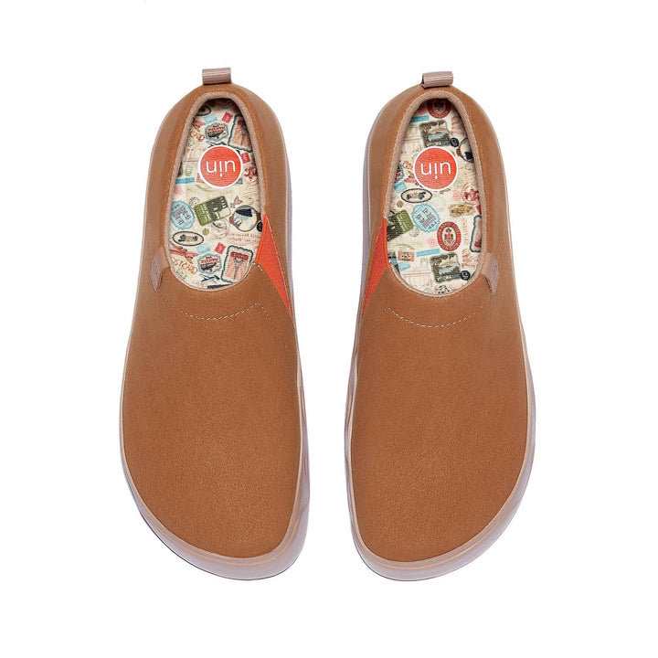 UIN Footwear Women Caramel Brown Toledo IX Women Canvas loafers