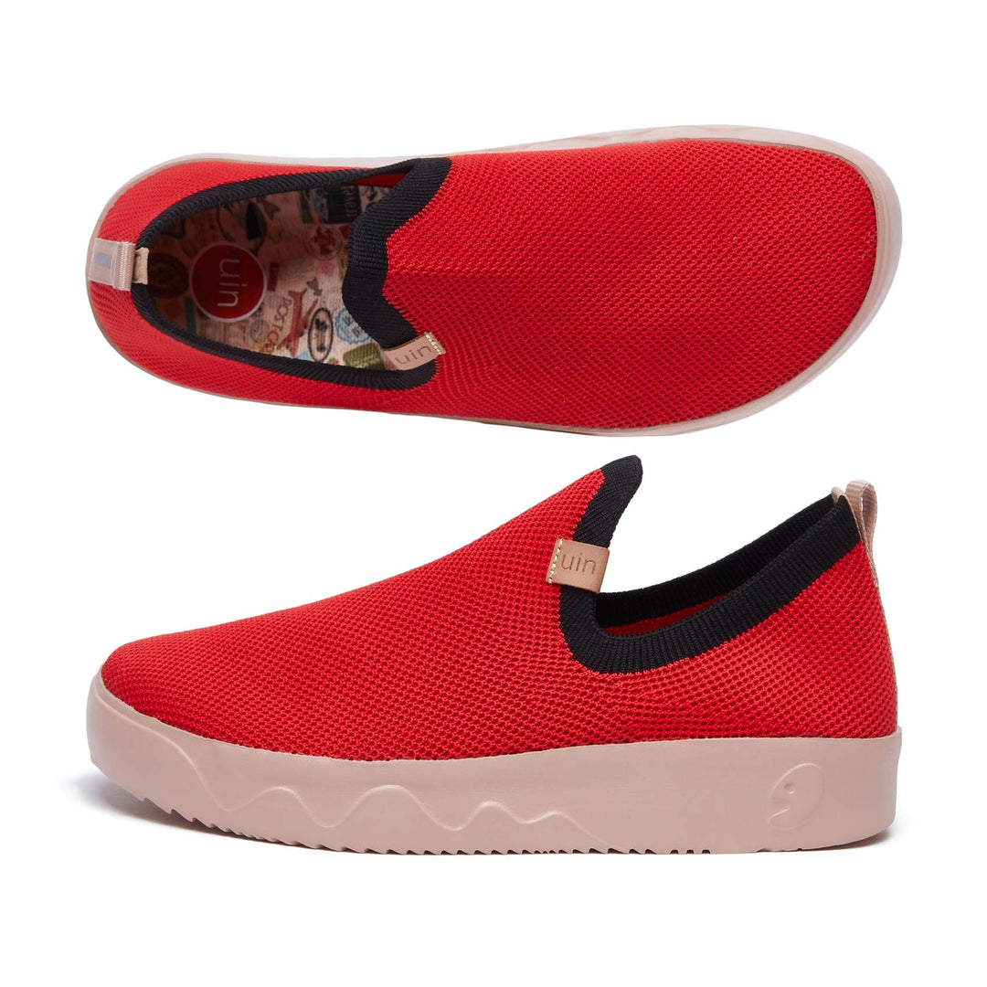 UIN Footwear Women Crimson Fuerteventura I Women Canvas loafers