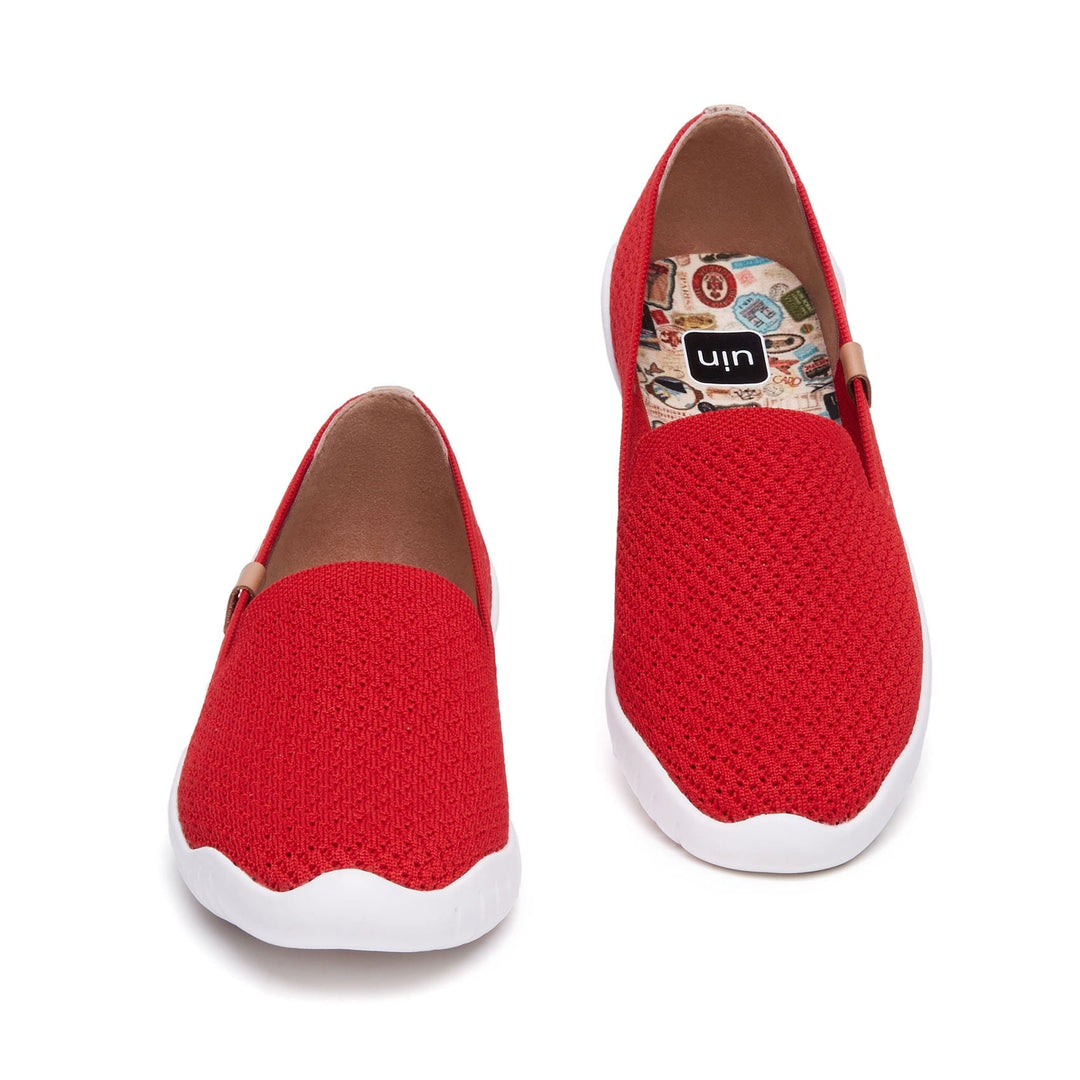 UIN Footwear Women Crimson Menorca II Women Canvas loafers