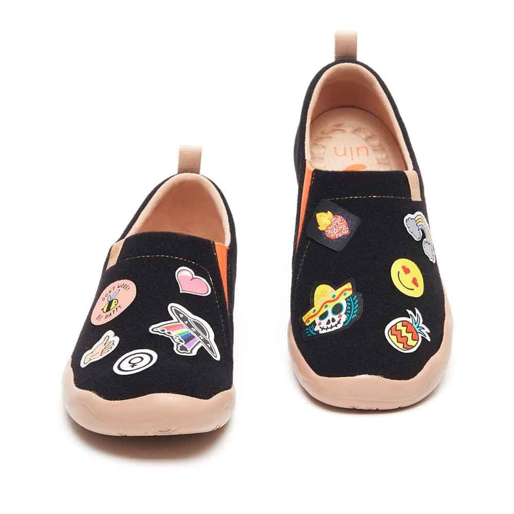 UIN Footwear Women DIY UIN With Themes Women Canvas loafers