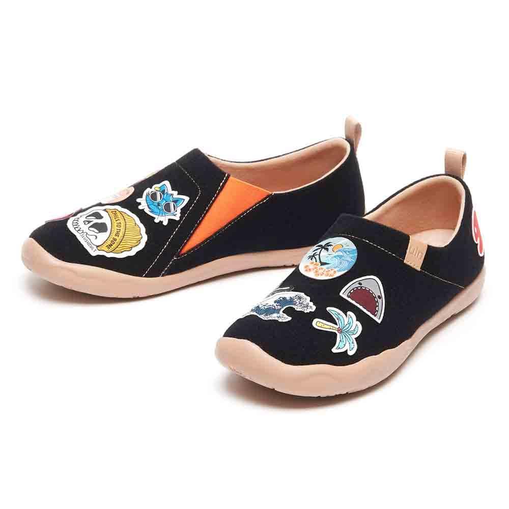 UIN Footwear Women DIY UIN With Themes Women Canvas loafers