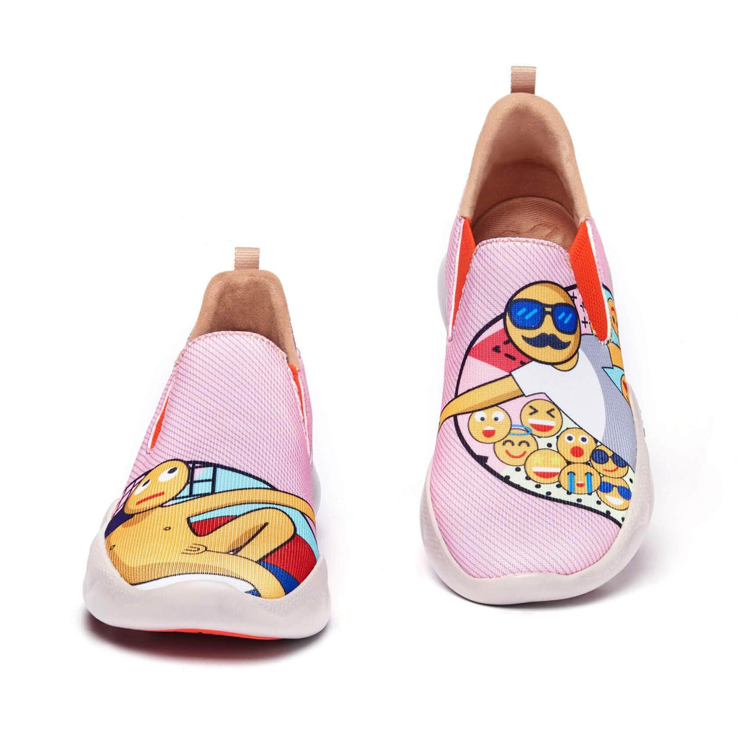 UIN Footwear Women Don't Leave Me Mijas II Canvas loafers