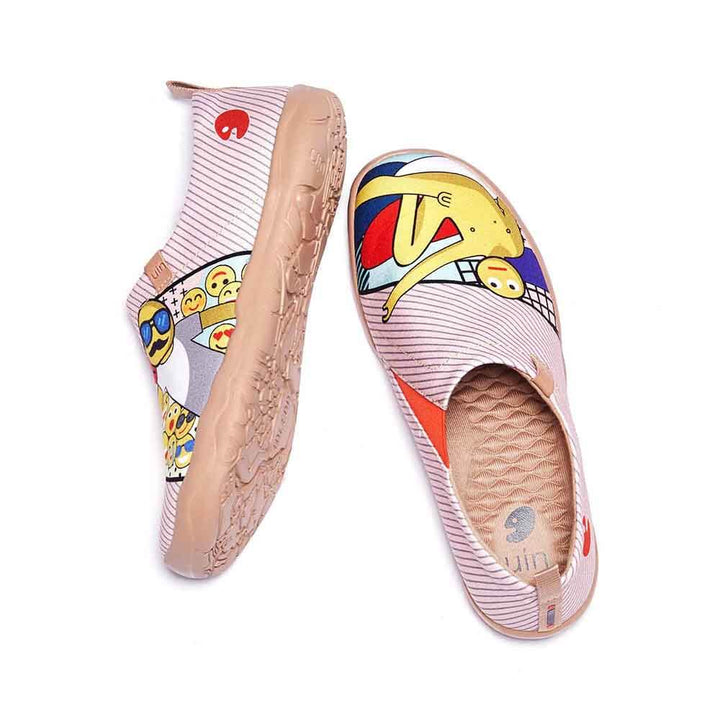 UIN Footwear Women Don't Leave Me Women Canvas loafers