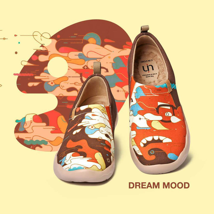 UIN Footwear Women Dream Mood Canvas loafers