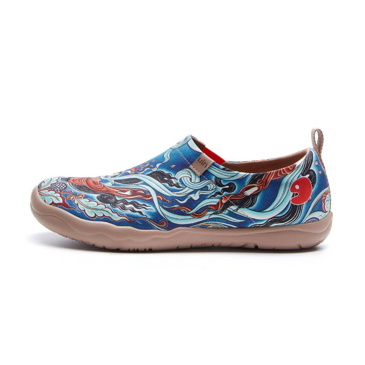 UIN Footwear Women Dunhuang Flying Apsaras Toledo I Women Canvas loafers