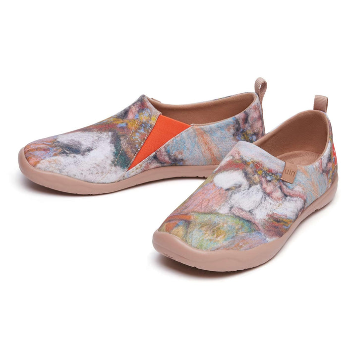 UIN Footwear Women Edgar Degas Russian Dancers Women Canvas loafers