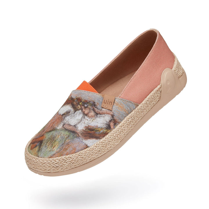 UIN Footwear Women Edgar Degas Ukrainian Dancers Marbella I Women Canvas loafers