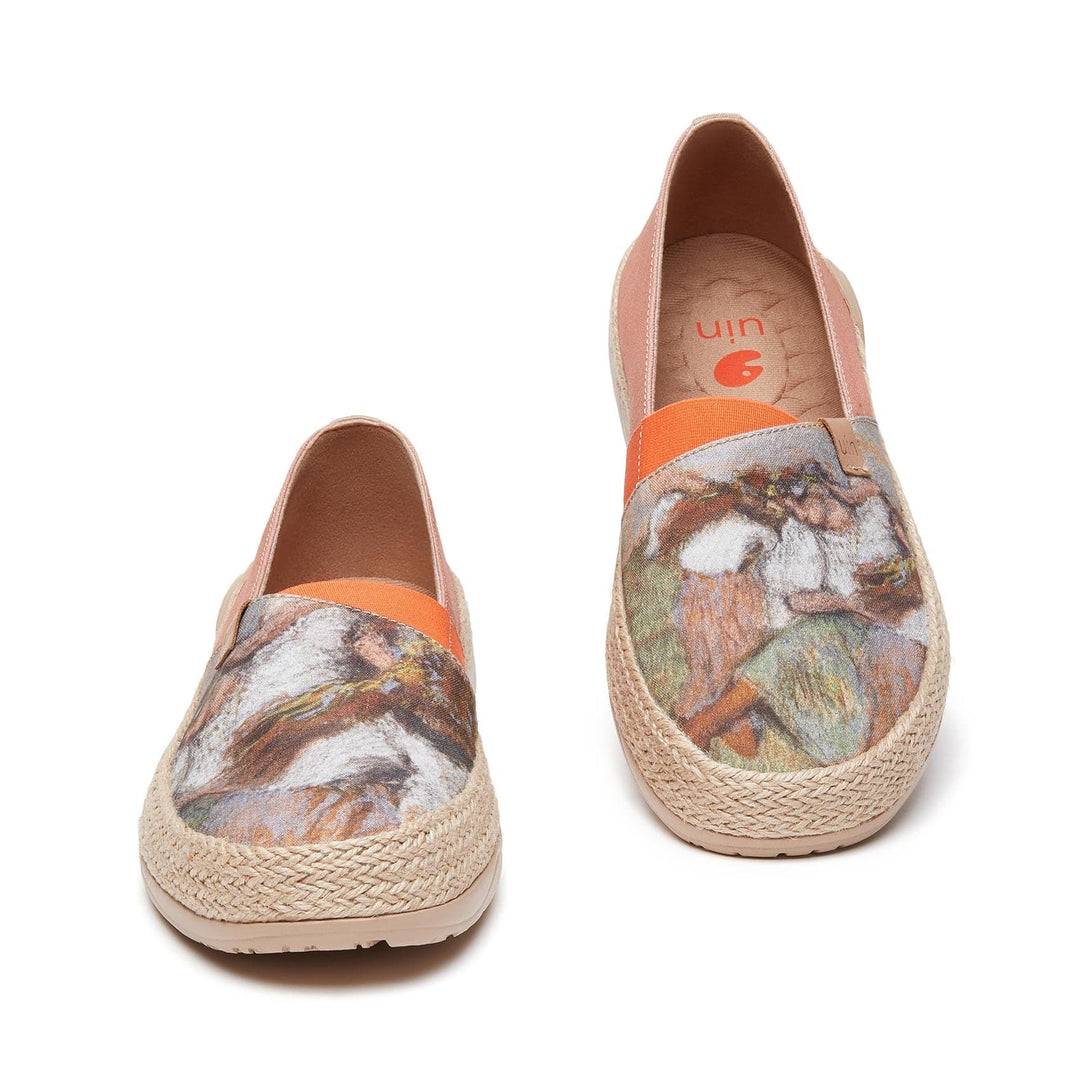 UIN Footwear Women Edgar Degas Ukrainian Dancers Marbella I Women Canvas loafers