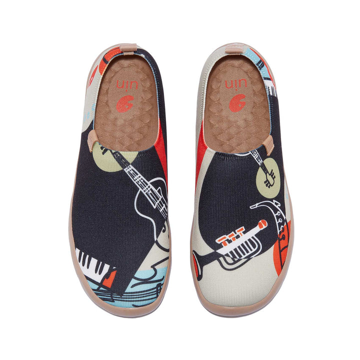 UIN Footwear Women Enjoy the Concert Toledo I Women Canvas loafers