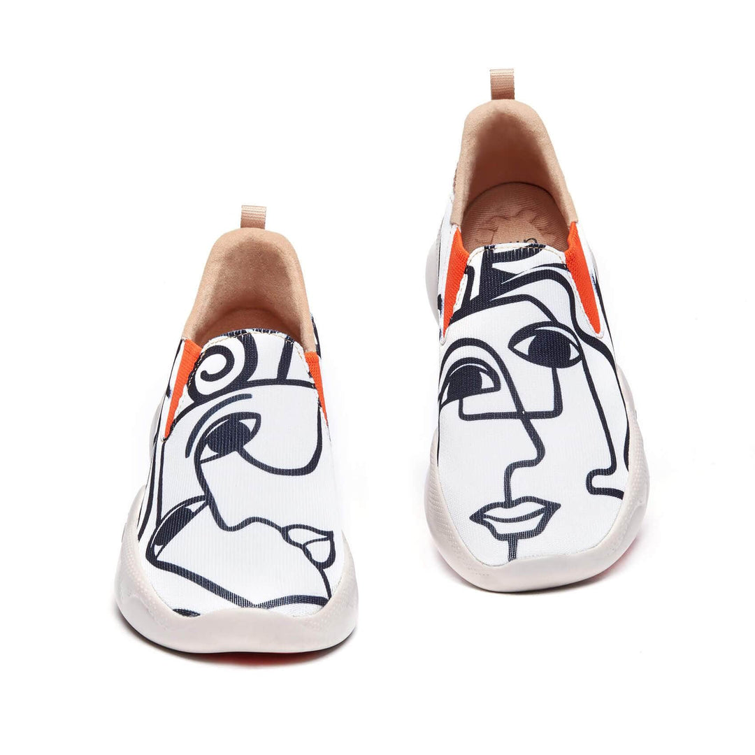 UIN Footwear Women Fall in Love Mijas II Canvas loafers