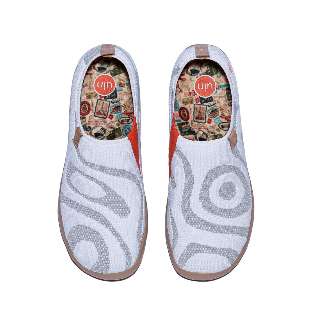 UIN Footwear Women Galaxy White Toledo I Women Canvas loafers