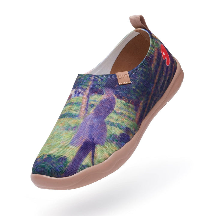 UIN Footwear Women Georges Seurat Study for 'La Grande Jatte?Women Canvas loafers