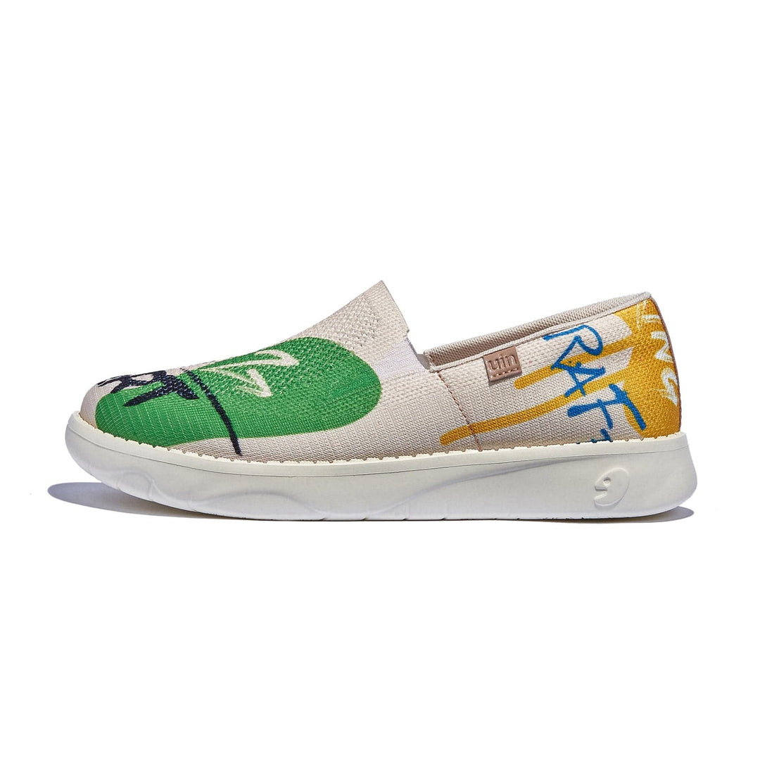 UIN Footwear Women Graffiti Youth Tarragona II Women Canvas loafers