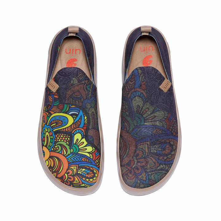 UIN Footwear Women Guitar Jungle Fuerteventura I Women Canvas loafers