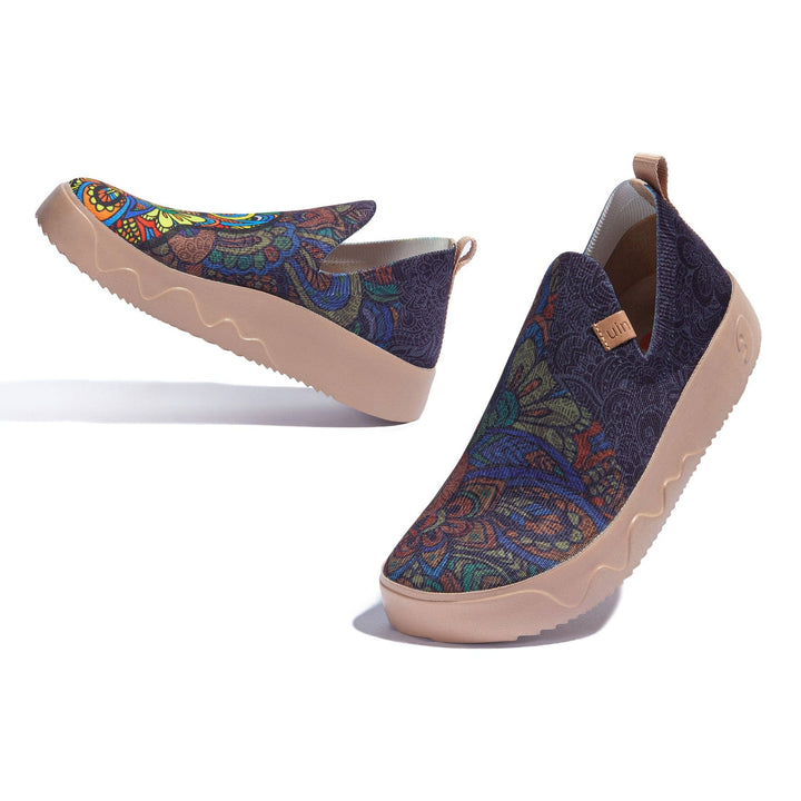 UIN Footwear Women Guitar Jungle Fuerteventura I Women Canvas loafers