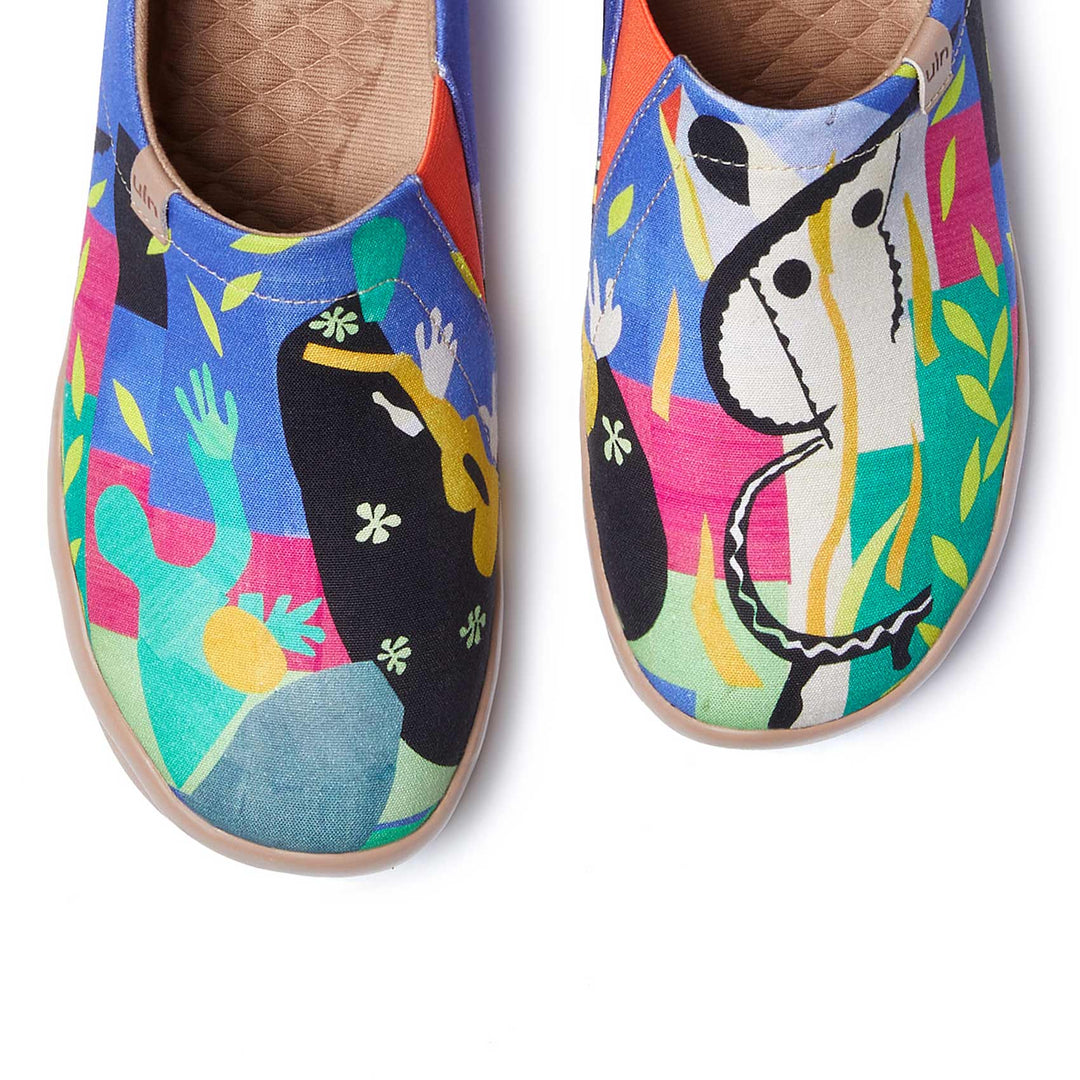 UIN Footwear Women Henri Matisse La Tristesse du roi Toledo I Women Canvas loafers