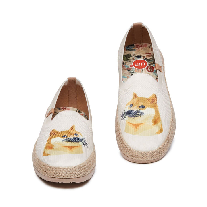 UIN Footwear Women Hi Shiba Inu Marbella II Women Canvas loafers