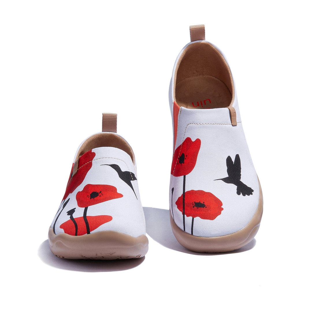 UIN Footwear Women Hummingbird & Poppy Toledo I Women Canvas loafers