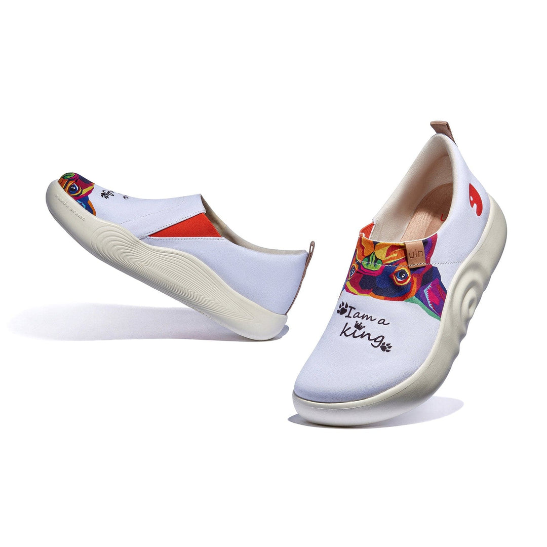 UIN Footwear Women I Am the King Toledo X Women Canvas loafers