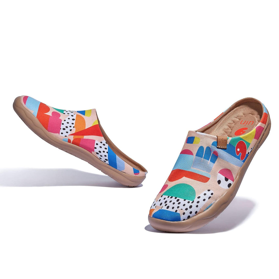 UIN Footwear Women Joyful Worship Malaga Women Canvas loafers