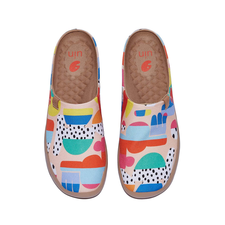 UIN Footwear Women Joyful Worship Malaga Women Canvas loafers