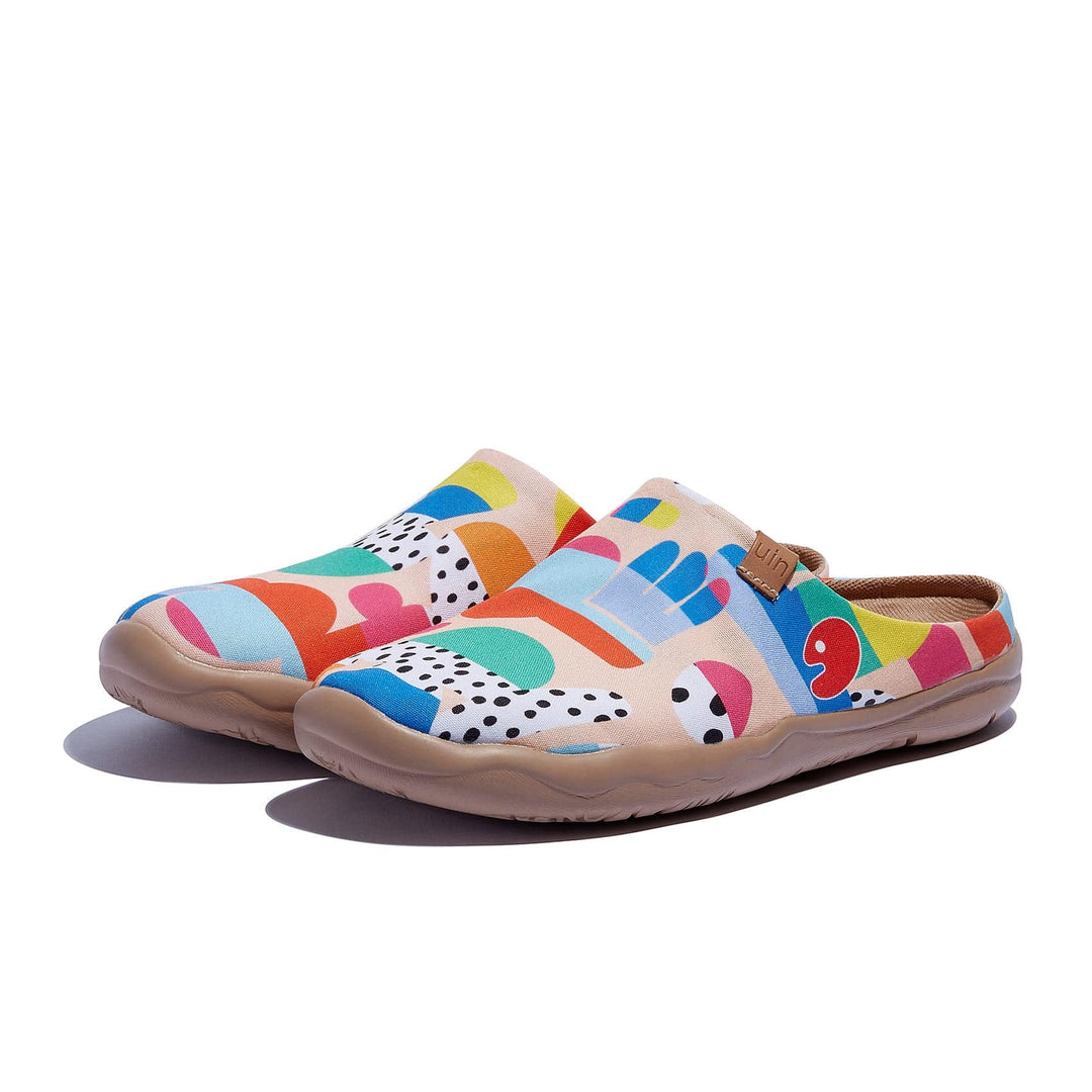 UIN Footwear Women Joyful Worship Malaga Women Canvas loafers