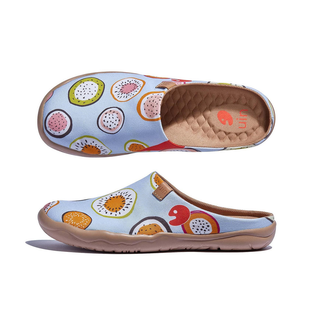 UIN Footwear Women Juicy Kiwis Malaga Women Canvas loafers