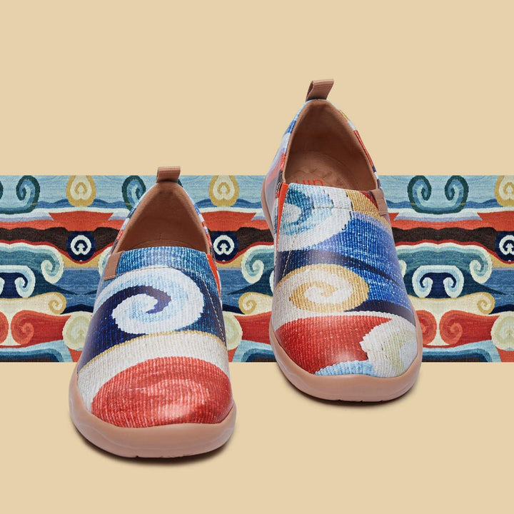 UIN Footwear Women Kilim Toledo I Women Canvas loafers