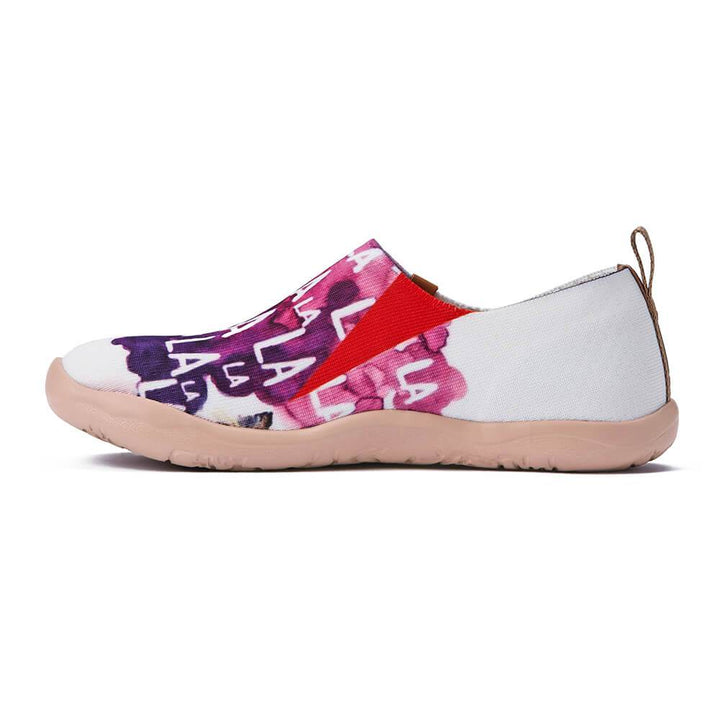 UIN Footwear Women LA LA LA Canvas loafers