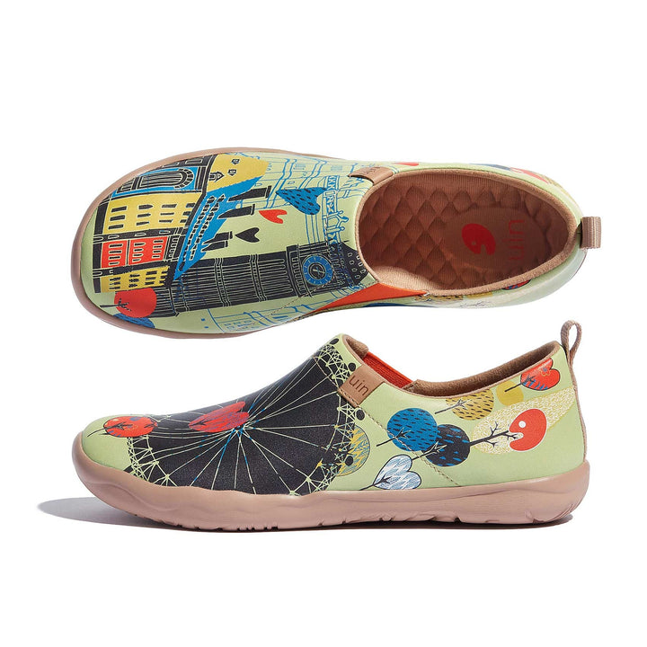 UIN Footwear Women London Love Story Toledo I Women Canvas loafers