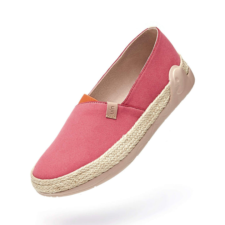 UIN Footwear Women Marbella I Tea Rose Canvas loafers