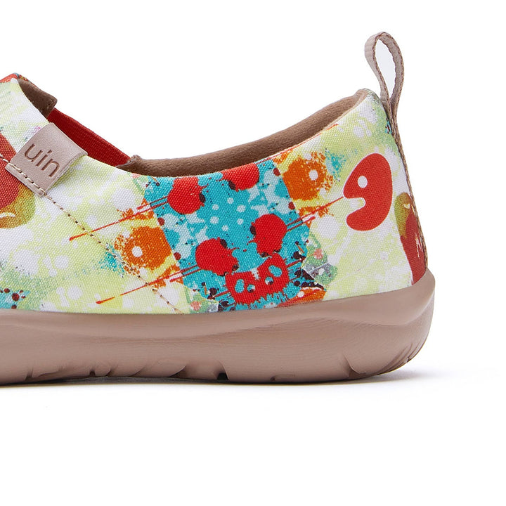 <transcy>MOTTLED BUTTERFLY Unieke artistieke dames flats</transcy>