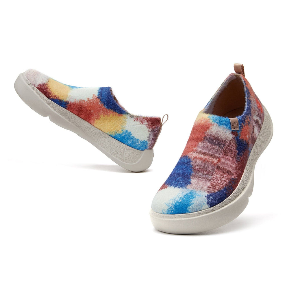 UIN Footwear Women Multicolored Parrot Toledo XII Women Canvas loafers