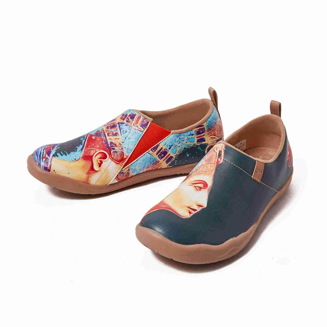 UIN Footwear Women Nefertiti Canvas loafers