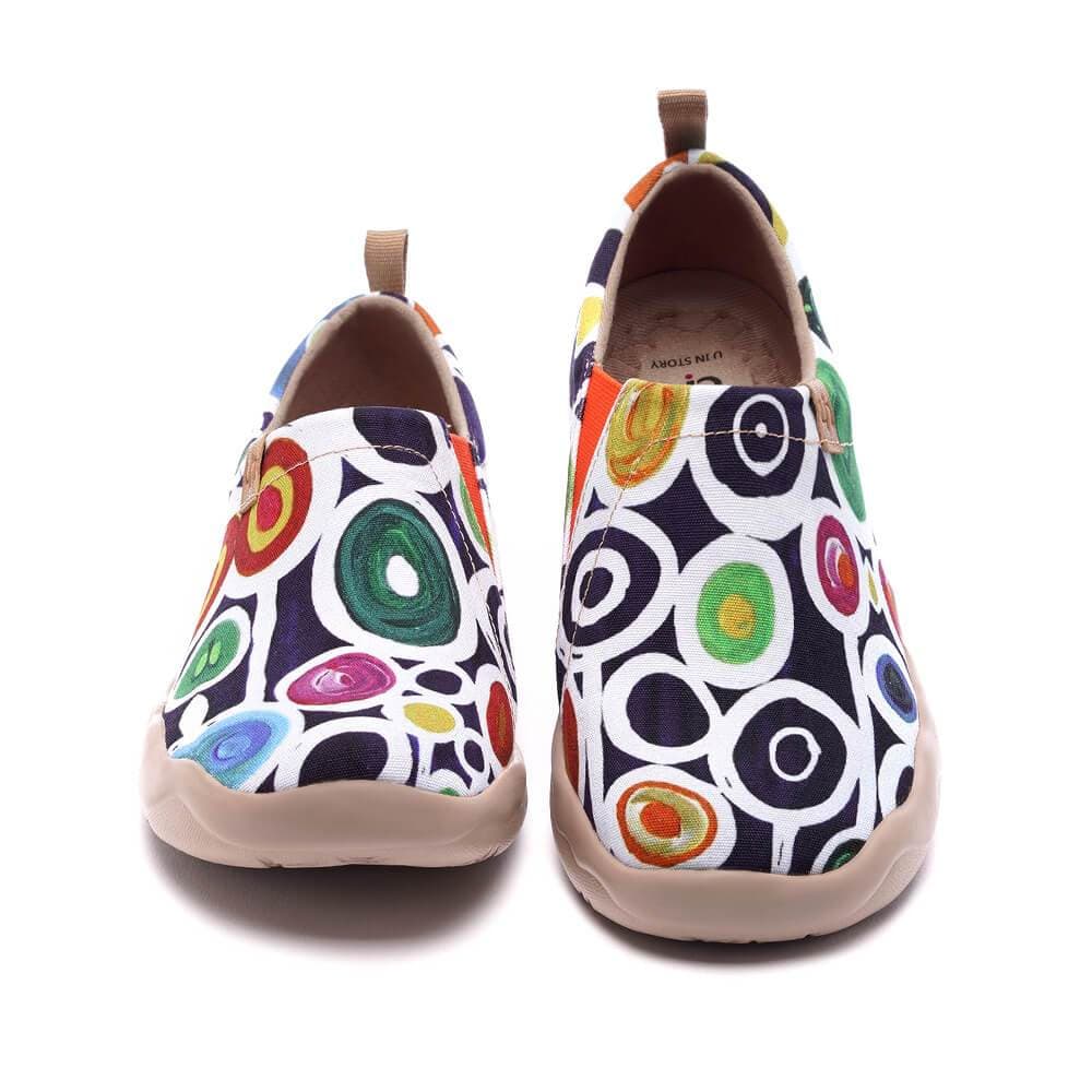 UIN Footwear Women Oopsie Daisy Canvas loafers