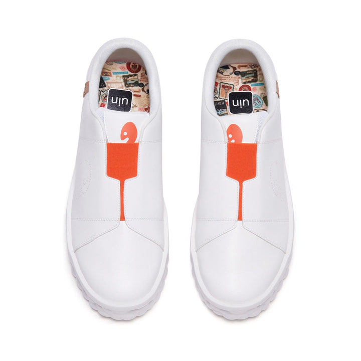 UIN Footwear Women Pure White Rambla I Women Canvas loafers