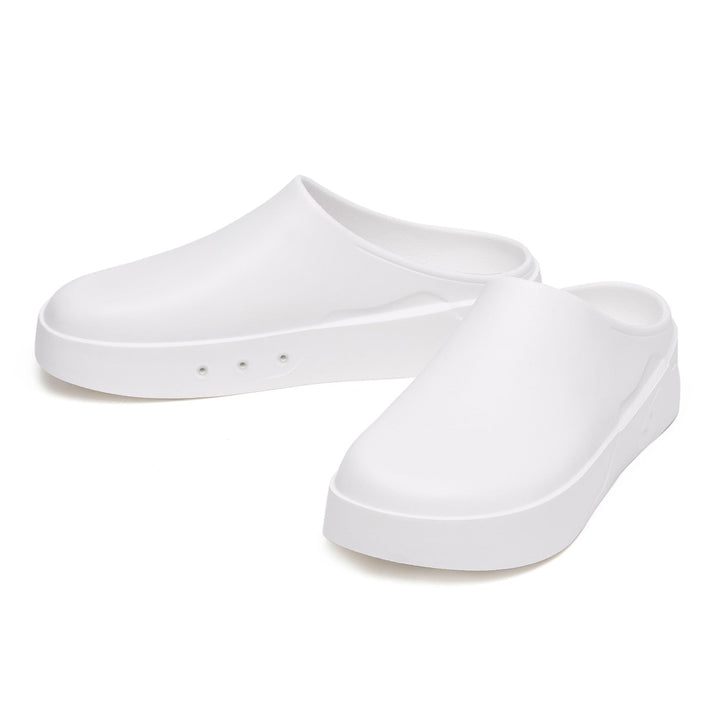 UIN Footwear Women Pure White Tenerife Women Canvas loafers