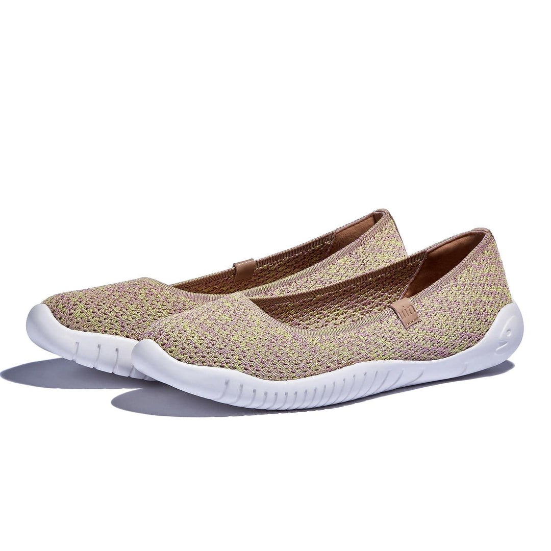 UIN Footwear Women Raspberry Matcha Menorca III Women Canvas loafers