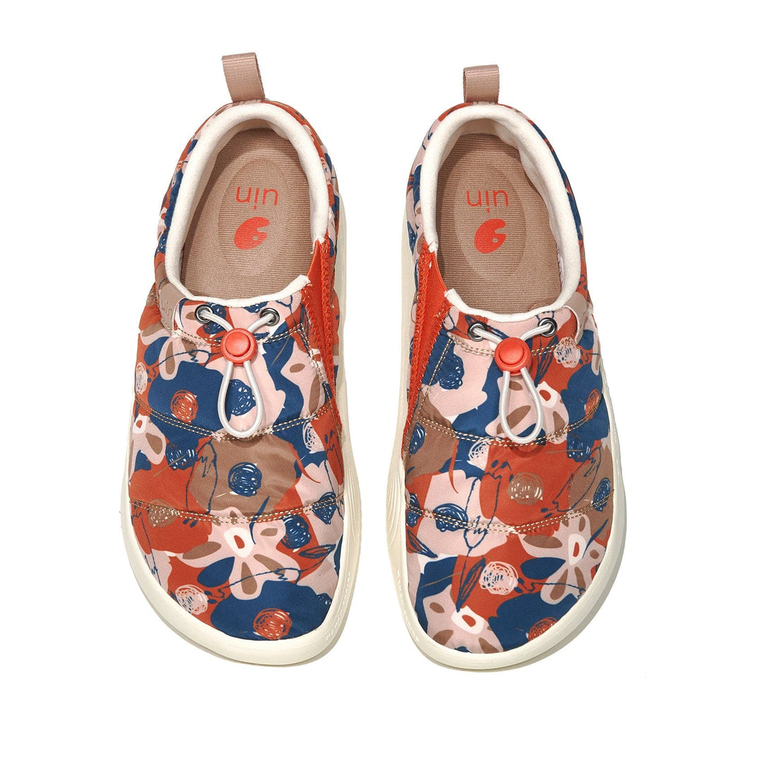 UIN Footwear Women Romantic Flower Field Toledo X Women Canvas loafers