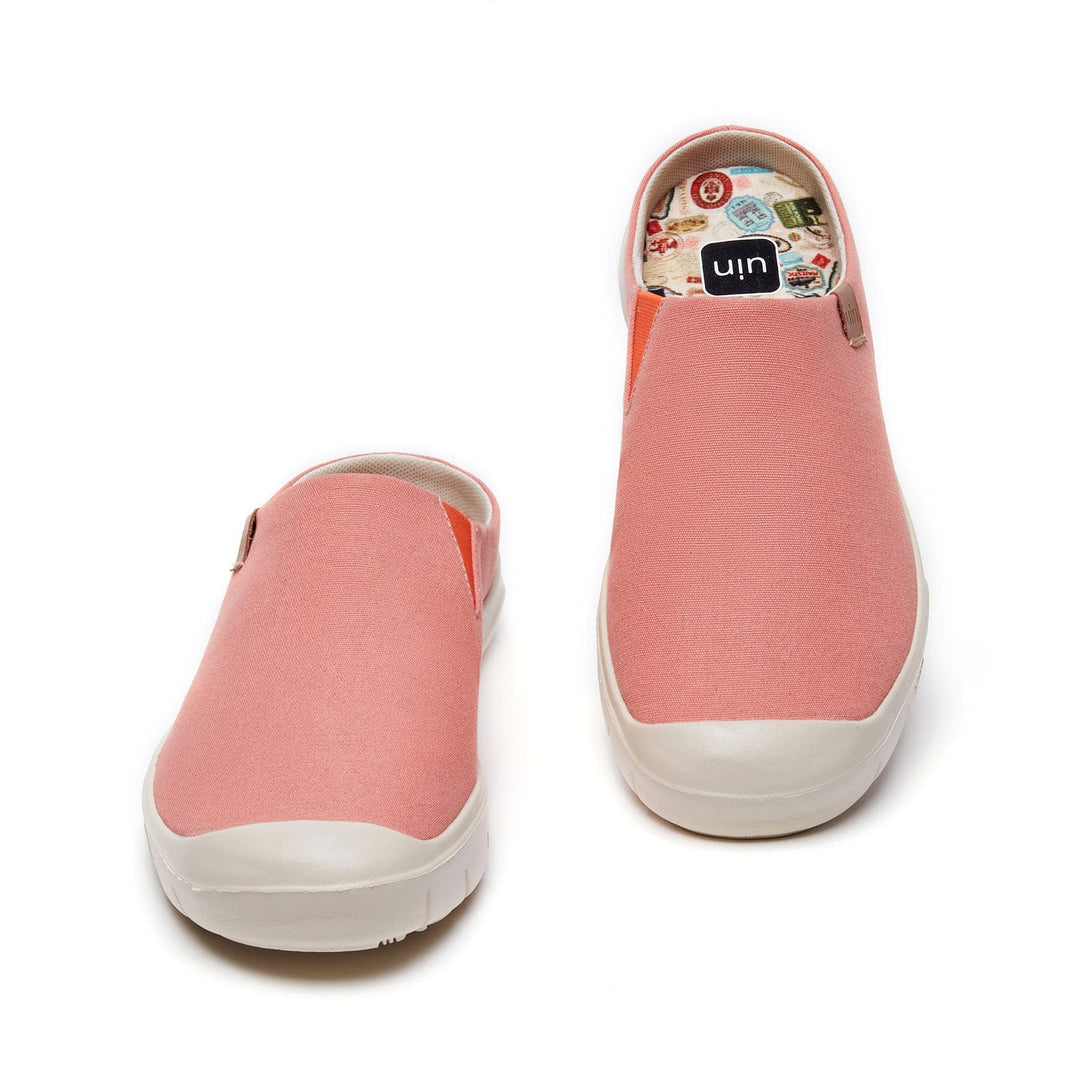 UIN Footwear Women Rosy Pink Cadiz III Women Canvas loafers