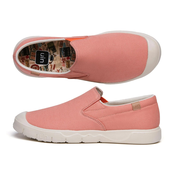 UIN Footwear Women Rosy Pink Cardiz I Women Canvas loafers