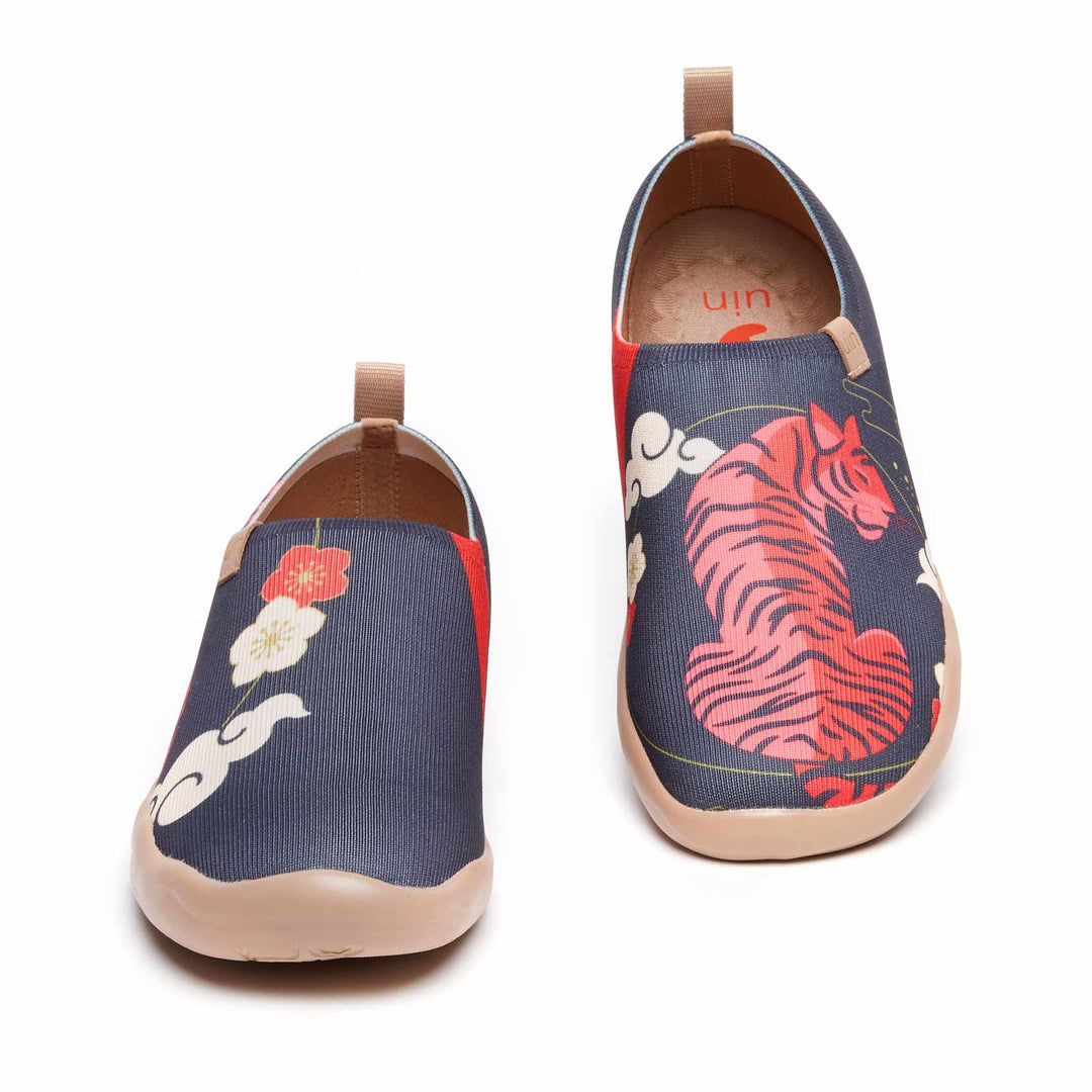 UIN Footwear Women Rosy Tiger Toledo I Women Canvas loafers