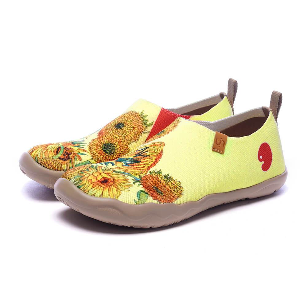 UIN Footwear Women Sunflower Canvas loafers