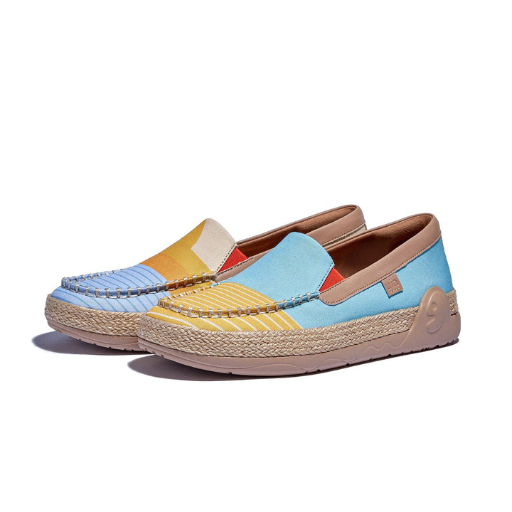 UIN Footwear Women Sunset Bay Marbella V Women Canvas loafers