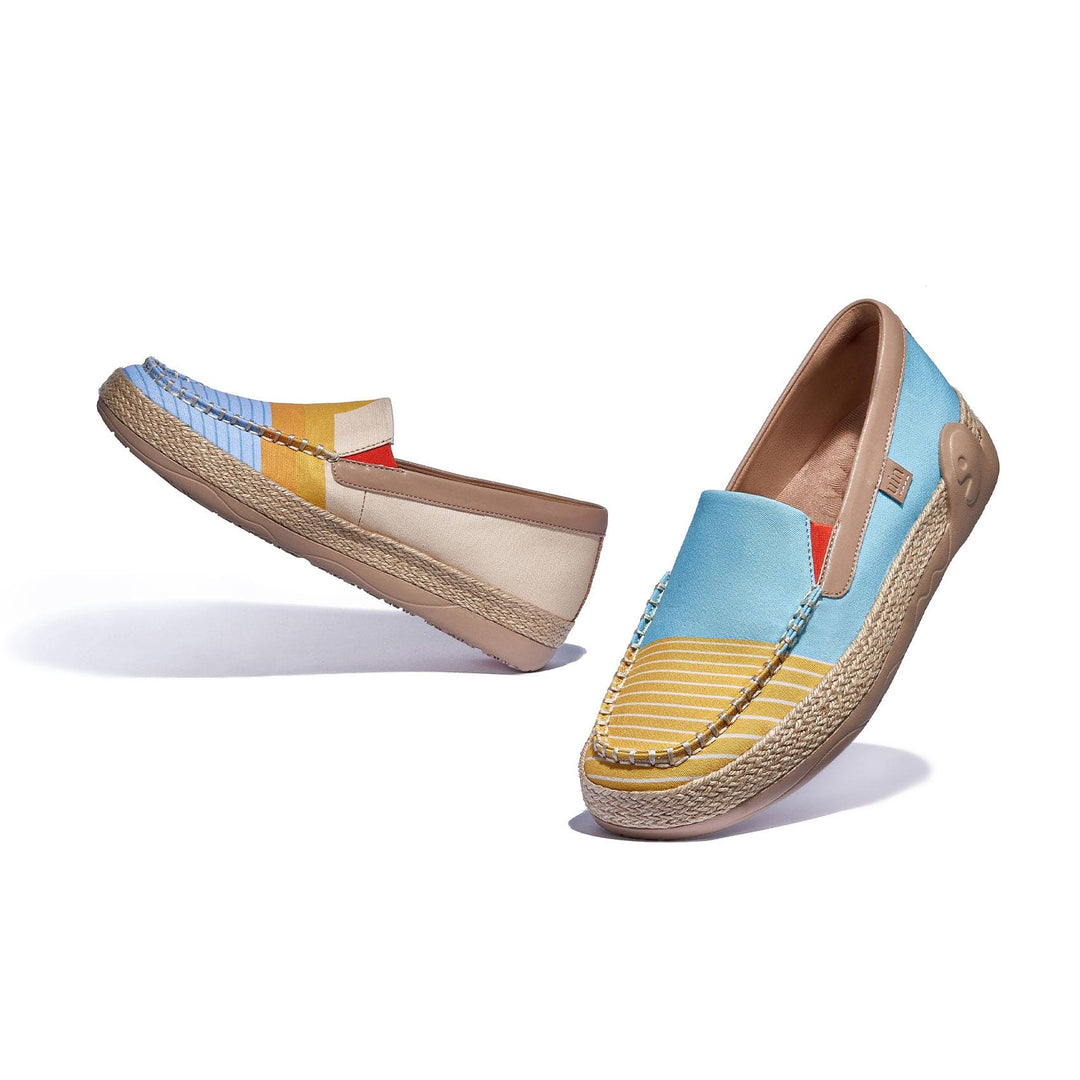 UIN Footwear Women Sunset Bay Marbella V Women Canvas loafers