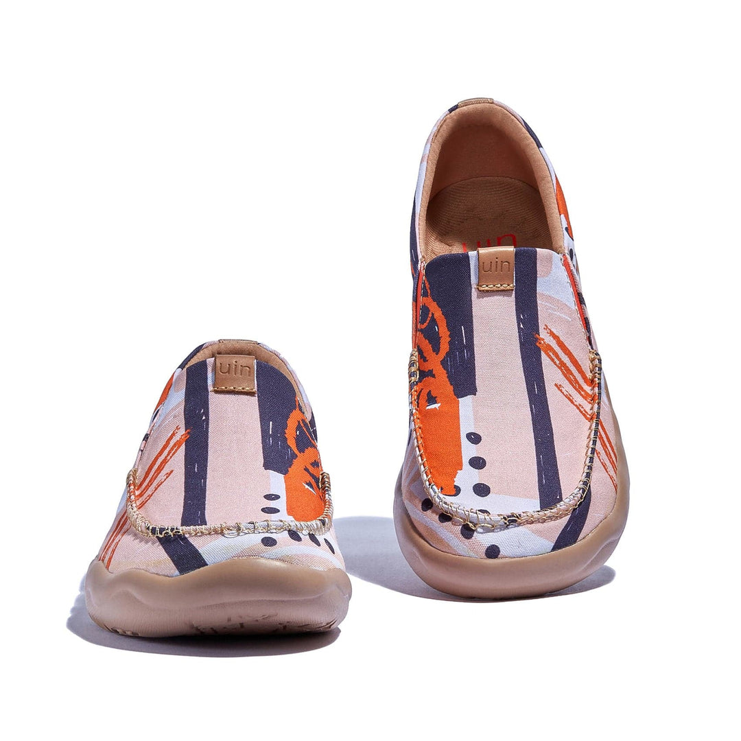 UIN Footwear Women Sunset Glow Nerja Women Canvas loafers